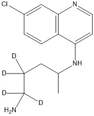 Didesethyl Chloroquine-d4